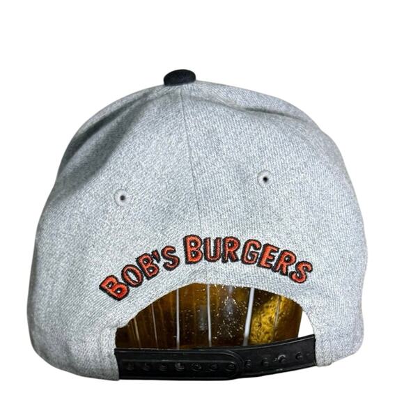 Bob’s Burgers Flying Hamburger baseball trucker cap. Adjustable snap back One SZ - Picture 3 of 7